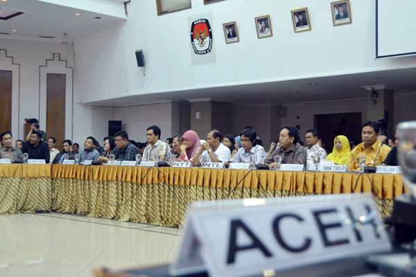 Rapat Komisioner KPU dengan KPUD Se-Indonesia
