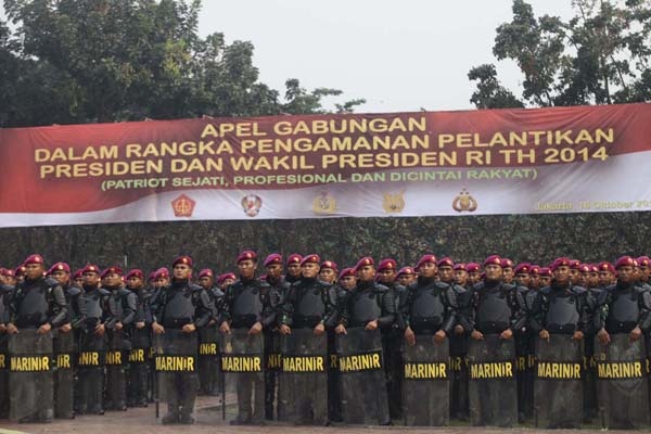 Panglima TNI Pimpin Apel Pengamanan Pelantikan Presiden