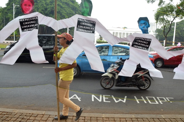 Petisi Greenpeace pada Kabinet Kerja Jokowi 