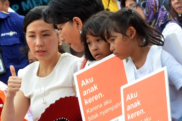 Gerakan Pungut Sampah untuk Jakarta Kinclong