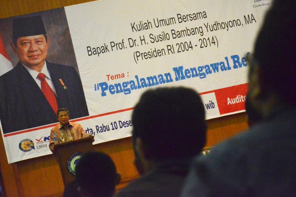 Beri Kuliah Umum di UIN, SBY Tegaskan Kawal Reformasi