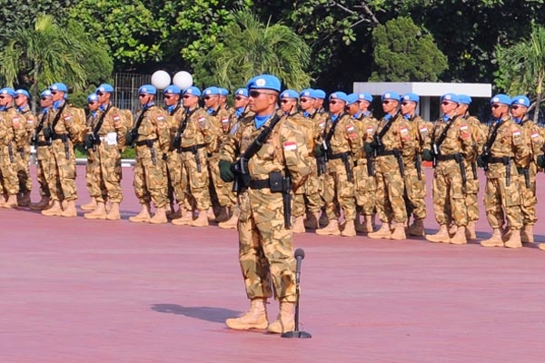 208 Prajurit TNI Siap Bertugas di Kongo dan Afrika Tengah