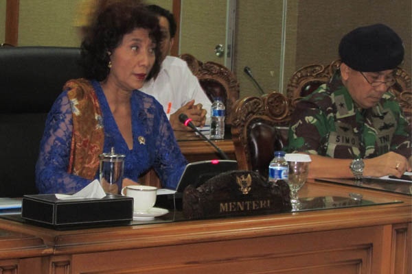 Susi Apresiasi Media dan TNI AL dalam Penangkapan MV Hai Fa