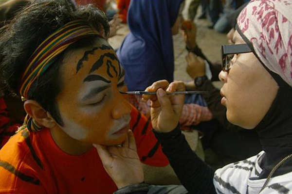 Peringatan Global Tiger Day, Kampanye Hentikan Perdagangan Harimau Sumatera