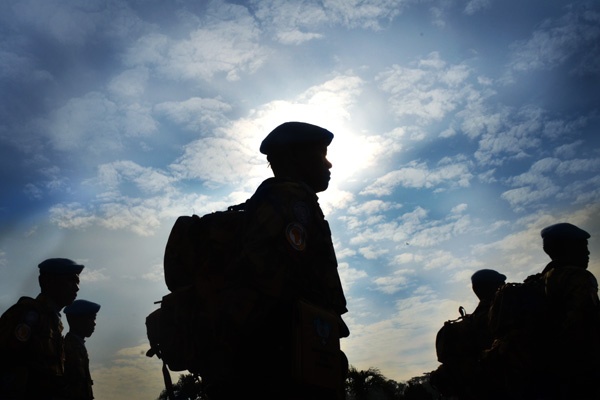 Panglima TNI Melepas 800 Prajurit  Konga ke Darfur