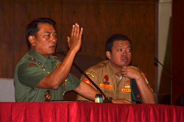 Panglima TNI Beri Pembekalan Pasukan GP Ansor