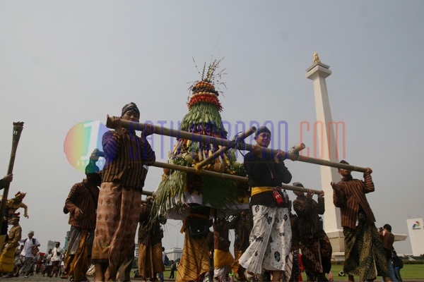 Sambut Hari Raya Nyepi Pawai Ogoh-ogoh Digelar di Monas