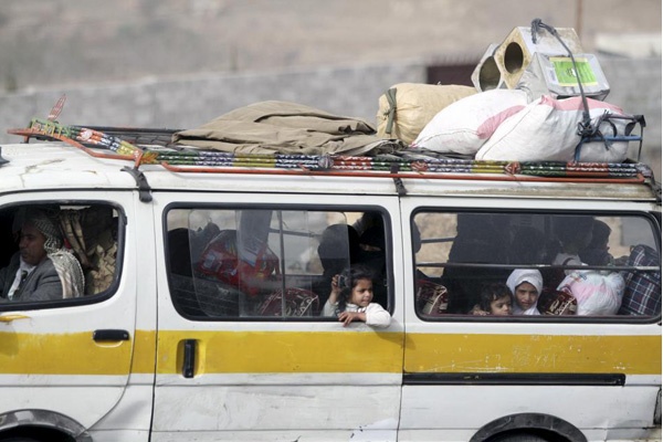 Mengungsi Meninggalkan Yaman