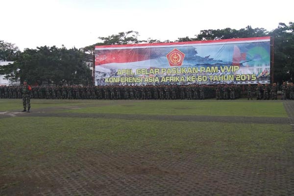 Panglima TNI Pimpin Apel Gelar Pasukan KAA