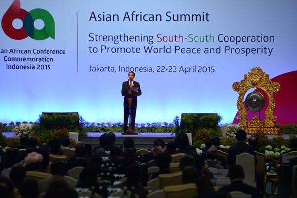 Jokowi: Parlemen Asia-Afrika Punya Tugas Wujudkan Perdamaian