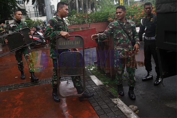 Usai KAA Pasukan Pengamanan TNI Bubarkan Diri