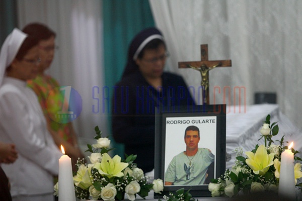 Kedatangan Jenazah Terpidana Mati Rodrigo Gularte