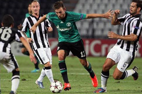 Playoff Liga Champions: Schalke Unggul 2-3 Atas PAOK Tessaloniki