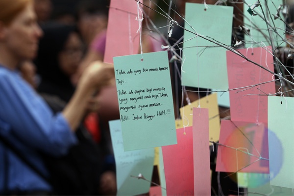 Aksi Kamisan Peringati 11 Tahun Terbunuhnya Munir