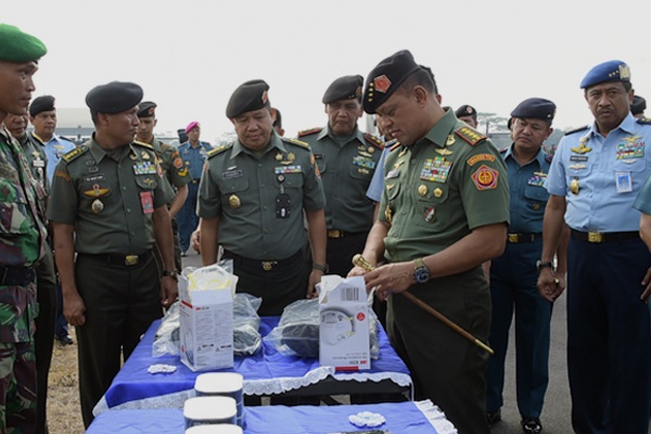 TNI Ditargetkan 14 Hari Padamkan Kebakaran Hutan di Sumsel