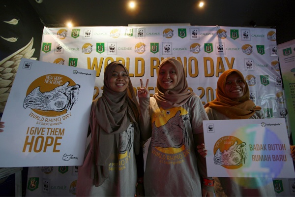 WWF Indonesia Gelar Peringatan Hari Badak Sedunia