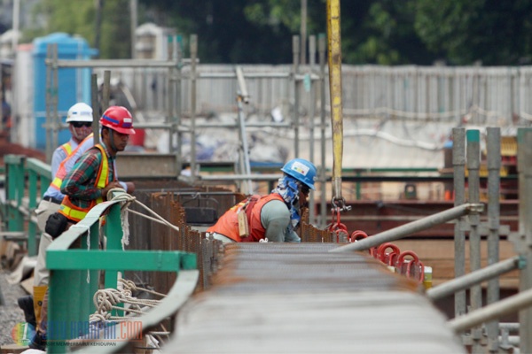 Pembangunan Stasiun MRT Terus Dikebut
