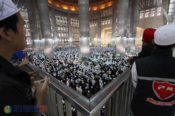 JK Hadiri Peringatan Maulid Nabi Muhammad SAW di Masjid Istiqlal