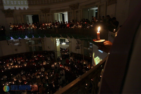 Ibadah Malam Natal di Gereja Immanuel Berlangsung Khidmat