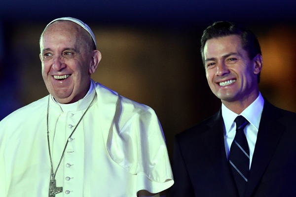 Lawatan Paus Fransiskus ke Meksiko