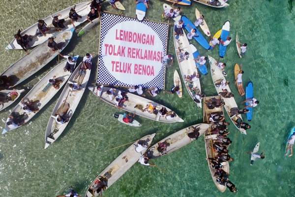 Warga Lembongan dan Ceningan Tolak Reklamasi Teluk Benoa