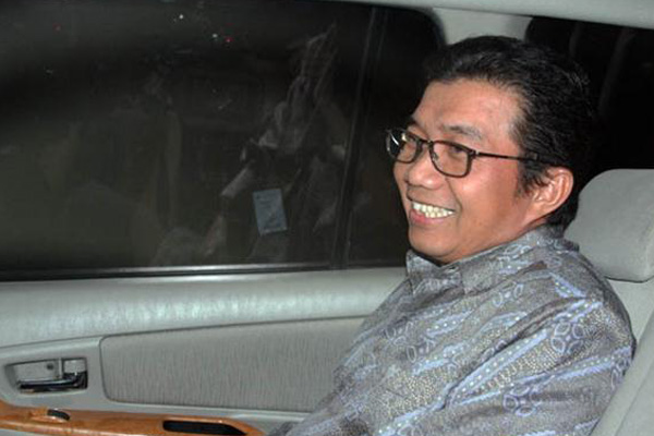  Ketua Otoritas Jasa Keuangan (OJK) Muliaman D. Hadad Diperiksa KPK