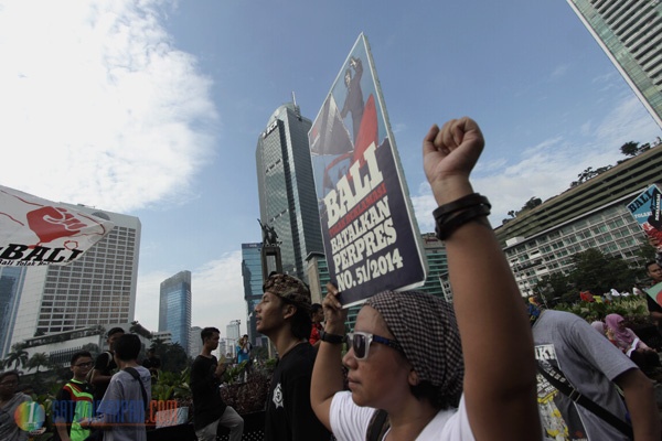 ForBali Jakarta Gelar Aksi Tolak Reklamasi Teluk Benoa