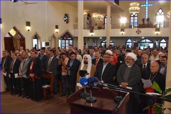 Pemimpin Syiah Irak Hadiri Doa Syukur di Gereja Baghdad