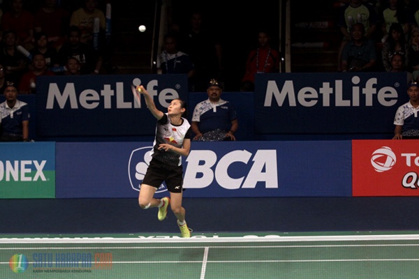 Pebulu Tangkis Wang Yihan Masuk Final  Indonesia Open 2016