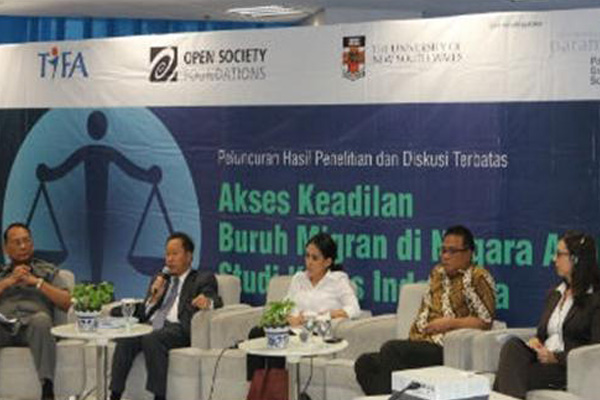 Penelitian: Buruh Migran Indonesia Sulit Mengakses Keadilan