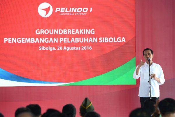 Jokowi Kenang Pelabuhan Sibolga Saat SD