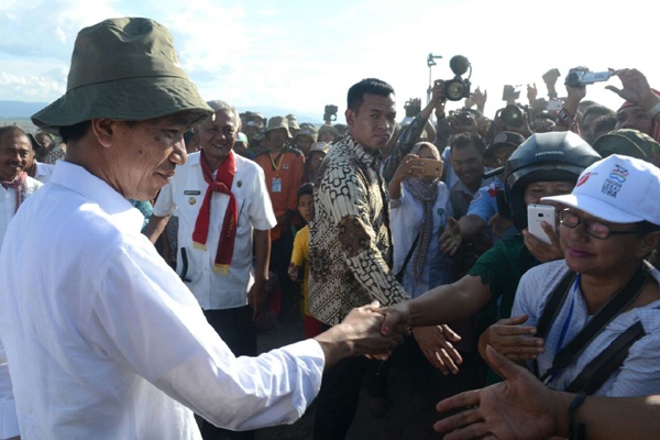 Jokowi Ajak Warga Hijaukan Kembali Kawasan Danau Toba