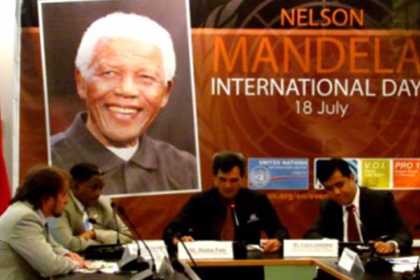 Peringatan Hari Internasional Nelson Mandela di Jakarta
