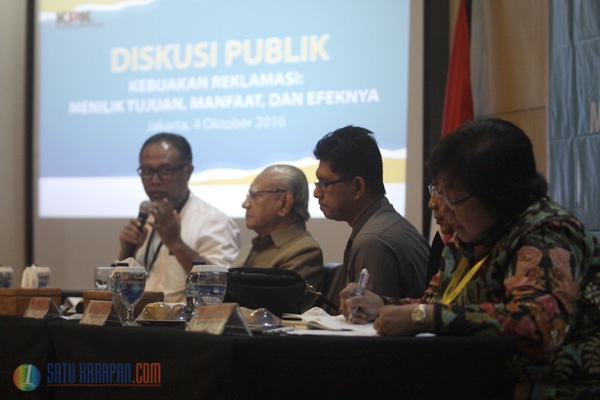 Menteri Susi dan Siti Hadiri Diskusi Soal Reklamasi di KPK