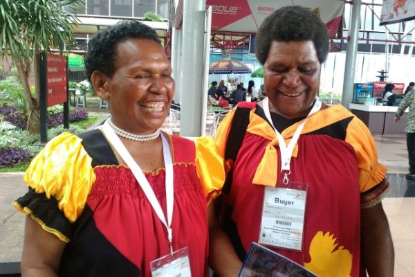 Pengusaha Papua Nugini Mendadak Jadi Kaya di Trade Expo RI