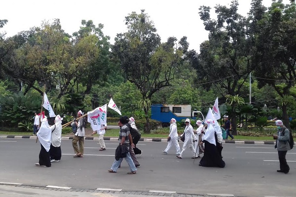 Demo Ahok, Sejumlah Jalan di Jakarta Lengang