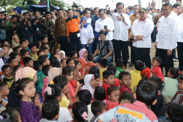 Presiden Jokowi Ingin Masjib At-Taqarrub Dibangun Kembali