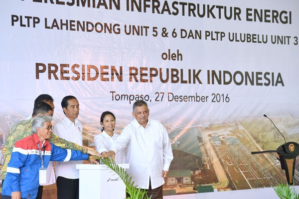 Presiden Resmikan PLTP Lahendong, Serap 2.750 Pekerja Lokal