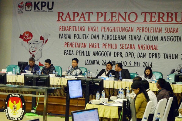 Rekap Suara Kalimantan Tengah