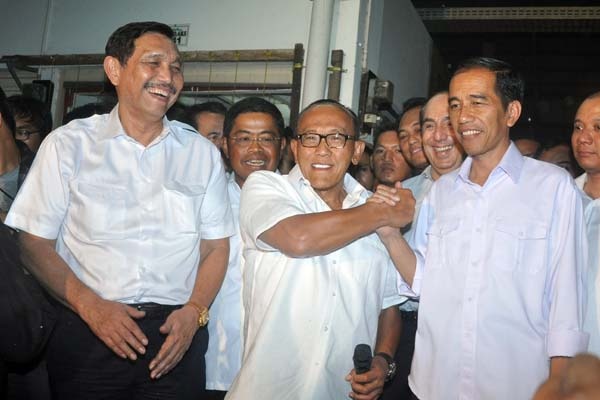 Aburizal Bakrie dan Jokowi Penjajakan Tanpa Syarat