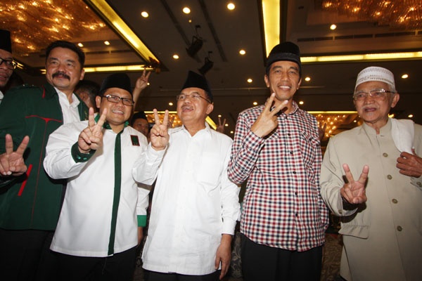 Alim Ulama PKB Berkumpul Nyatakan Dukungan ke Jokowi-JK