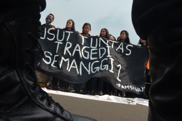 Mahasiswa Minta Jokowi-JK Tuntaskan Pelanggaran HAM