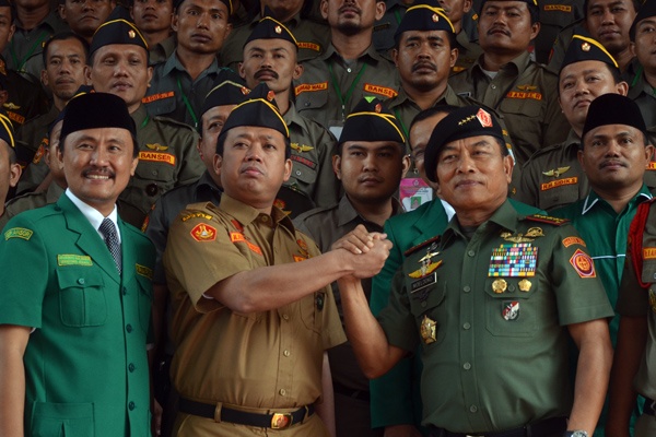 Panglima TNI Beri Pembekalan Pasukan GP Ansor