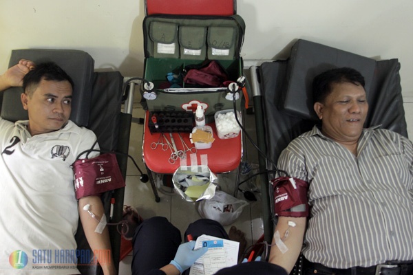 Ratusan Warga Depok Antusias Ikuti Kegiatan Donor Darah