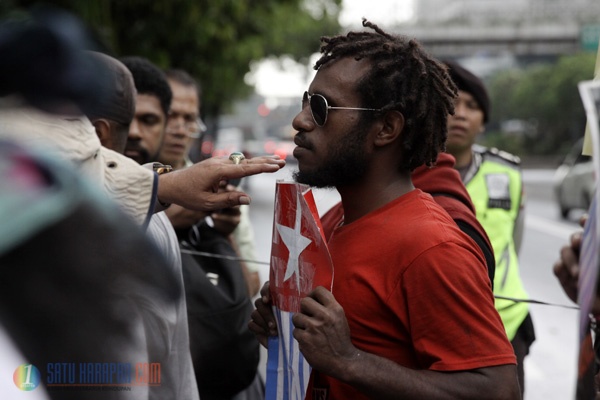 Aksi Mendesak PBB Tuntaskan Genosida West Papua
