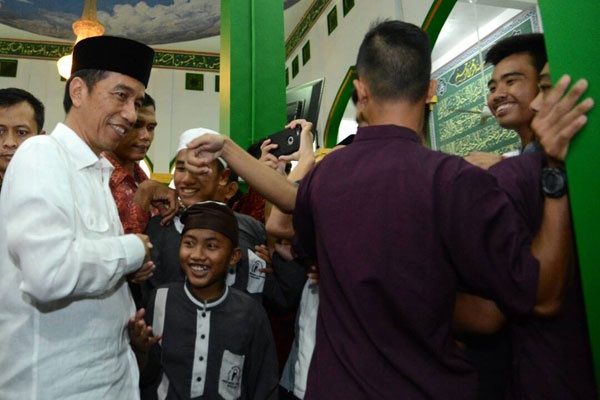 Kejutan Presiden, Jokowi Ajak Masyarakat Saling Menghormati