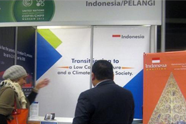 UNFCCC COP 19, Indonesia Paparkan Inisiatif Hijau Kawasan Hutan Lindung