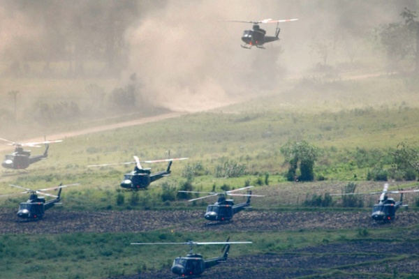 Serunya Pertempuran di Latgab TNI 2014