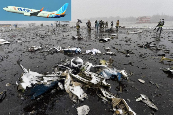 Pesawat Flydubai Jatuh di Rusia, 61 Orang Tewas