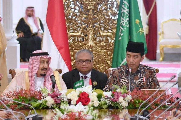 Raja Salman Temui Tokoh Islam di Istana Merdeka